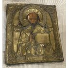 Икона Святителя и Чудотворца Николая, 19 век. Аналой