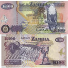 Замбия 100 Квача 1992 UNC П1-160
