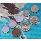 Пакистан набор монет 1, 5, 10, 25, 50 пайс; 1, 2, 5 рупий 1976-2006 гг., UNC.