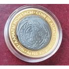 Серебро 0.925!Казахстан 500 тенге, 2009 Монеты старых чеканов - Монета Алматы