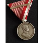 Медаль серебро 2 степень за храбрость Франц Иосиф1 Австро-Венгрия