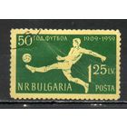 50-летие болгарского футбола Болгария 1959 год 1 марка