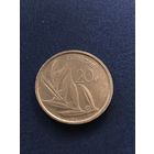 Бельгия 20 франков 1981 -ё-