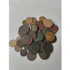 Монетки 45 штук с рубля