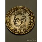 Тунис 5 динар 2002 года .