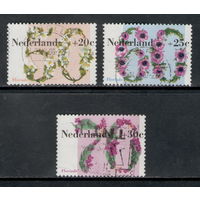 Нидерланды /1982/ Летние марки / Флора / Цветы / 3 Марки