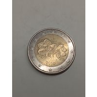 2 евро Финляндия 2010 г.