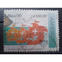 Бразилия 1992 Каравеллы Колумба