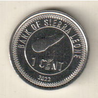 Сьерра-Леоне 1 цент 2022 Сулай Абу Баккар