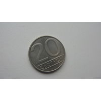 Польша 20 злотых 1988 г
