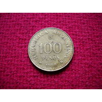 Аргентина 100 песо 1980 г.