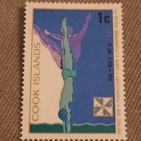 Острова Кука 1974. XI Британские игры. Прыжки в воду