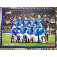 Постер сборная Италии