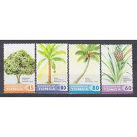 2004 Тонга 1711-1714 Флора - Фруктовые деревья 6,20 евро