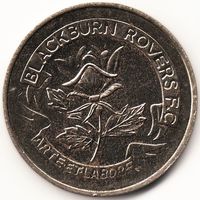 Монетовидный жетон 100 лет клубу Блэкберн Англия 1872-1972