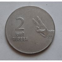 2 рупии 2010 г. Индия