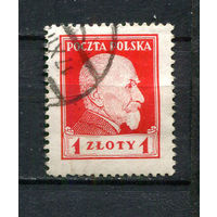 Польша - 1924 - Президент Станислав Войцеховский - [Mi. 212] - полная серия - 1 марка. Гашеная.  (Лот 59EN)-T5P3