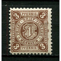 Германия - Мангейм - Местные марки - 1887 - Герб 3Pf - [Mi.5] - 1 марка. MNH.  (Лот 96CK)
