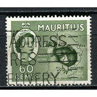 Британские колонии - Маврикий - 1963/1964 - Елизасета II. Додо 60С - [Mi.266] - 1 марка. Гашеная.  (Лот 52DA)