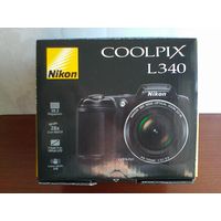 "Nikon" - Цифровая Фотокамера - Coolpix - L340 Black/Kit - Новый в Упаковке.