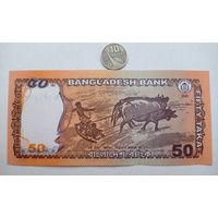 Werty71 Бангладеш 50 така 2012 UNC банкнота