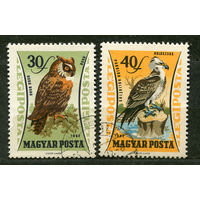 Хищные птицы. Венгрия. 1962. Серия 2 марки