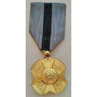 Бельгийское Королевство. Медаль Ордена Леопольда II, 1 класса ,в золоте. Образец 1908-1951 гг.