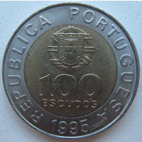 Португалия 100 эскудо 1995 г. ФАО