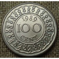 100 центов 1989 Суринам