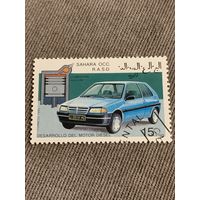 Сахара 1993. Автомобили. Марка из серии