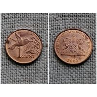 Тринидад и Тобаго 1 цент 2002/фауна/птицы/FA