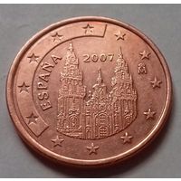 5 евроцентов, Испания 2007 г.