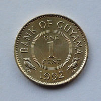 Гайана 1 цент. 1992