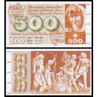 [КОПИЯ] Швейцария 500 франков 1973г. водяной знак