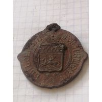 Знак должностной (выборный товарищества витебской губернии) РИ 1888 год