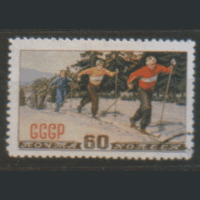 З. 1585. 1952. Лыжный спорт. ГаШ.
