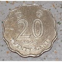 Гонконг 20 центов, 1995 (15-10-20)