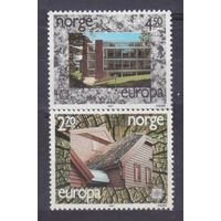 1987 Норвегия 965-966 Европа Cепт 3,50 евро