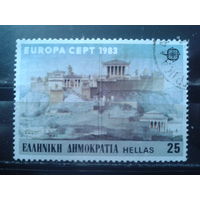 Греция 1983 Европа Полная серия (2 скана) Руины Акрополя и Архимед