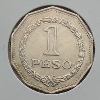 Колумбия 1 песо 1967 г. В холдере