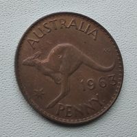 Австралия 1 пенни, 1963  5-14-12