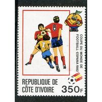 Кот д`Ивуар. Футбол 1982