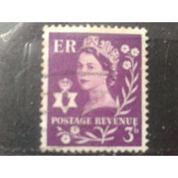 Сев. Ирландия, региональный выпуск 1958 Королева Елизавета 2