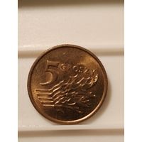 5 грошей 2001 г. Польша