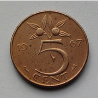 Нидерланды 5 центов. 1967