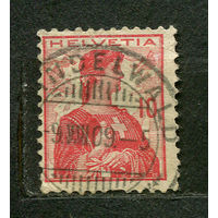 Стандартный выпуск. Гельвеция. Швейцария. 1909