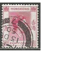 Гонконг. Король Георг VI. 1938г. Mi#154 III.