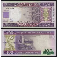 Мавритания, 100 угий 2015 г., P-16b, UNC