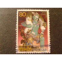 Япония 2001 японская сказка, марка из блока