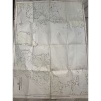 Карта.Северная часть Атлантического  океана.М.О. СССР1968г.